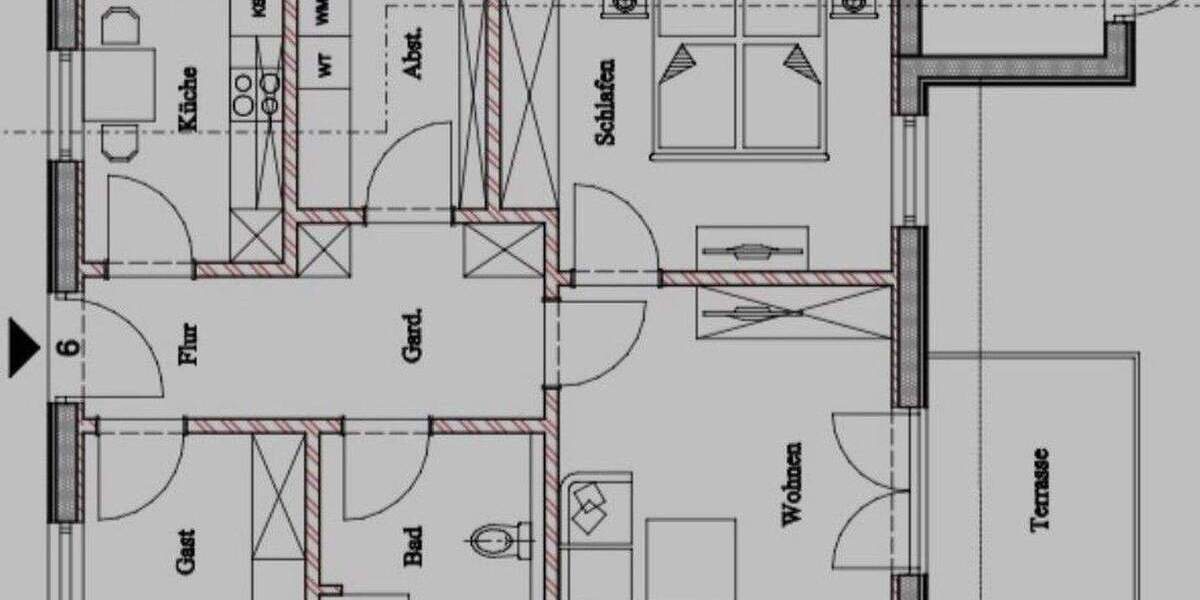 Etagenwohnung Leck - 3 Zimmer, 70 m&sup2;, 229.000&euro; | Angebot:25864879
