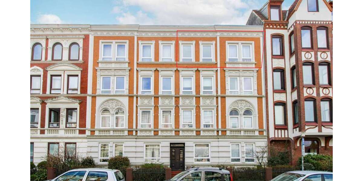 Etagenwohnung Flensburg - 3 Zimmer, 60 m&sup2;, 149.000&euro; | Angebot:26064789