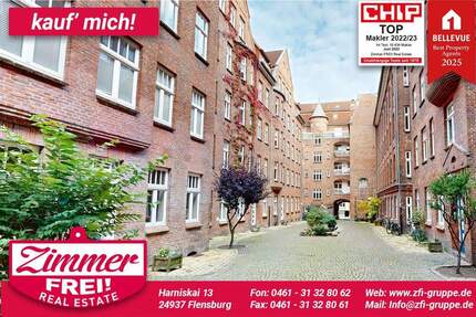 Wohnung Flensburg Neustadt - 2 Zimmer, 76 m&sup2;, 210.000&euro; | Angebot:25665963