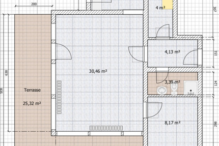 Wohnung Harrislee - 2 Zimmer, 63 m&sup2;, 600&euro; | Angebot:25905834
