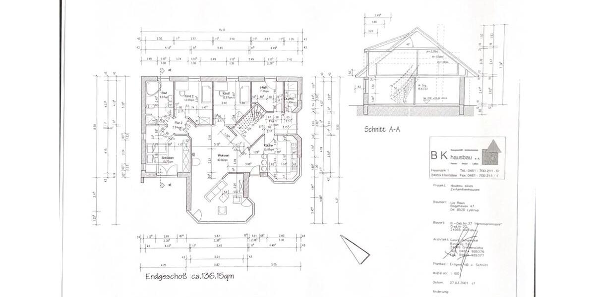 Einfamilienhaus Harrislee - 9 Zimmer, 222 m&sup2;, 749.000&euro; | Angebot:25179370